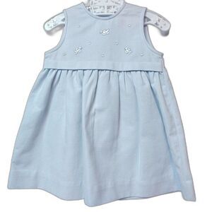 Sophie Dess Creations Paris Dress Light Blue Size 3 Months